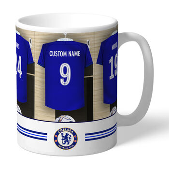Chelsea Football Club Dressing Room Mug, 3 of 3