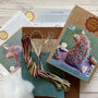 Folk Embroidered Hedgehog Felt Craft Mini Kit, thumbnail 5 of 6