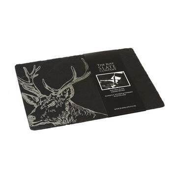 Stag Engraved Cheese Board, 2 of 2