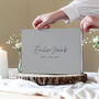 Personalised Traditional Wedding Guest Book, thumbnail 2 of 5