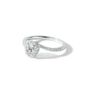 Camille White Gold Lab Grown Diamond Engagement Ring, thumbnail 4 of 5