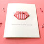 New Baby Boy Or Girl Stripe Nappy Card, thumbnail 12 of 12