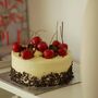 Set Of Eight Cherry Birthday Cake Candles, thumbnail 3 of 6