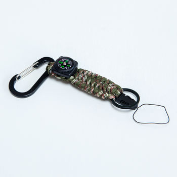 Survival Keyring With Compass, 3 of 3
