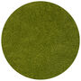 The Rugs Plain Green Shaggy Rug, thumbnail 8 of 12