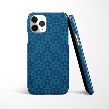 Check Flower Phone Case Durable iPhone Samsung Mobile Cover, 6 of 12