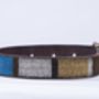 Leather Beaded Dog Collar, thumbnail 6 of 12