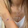 October Birthstone Set Bracelet And Necklace, thumbnail 1 of 10