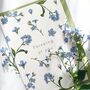 Champ De Fleur 'Thinking Of You'' Botanical Card, thumbnail 1 of 2