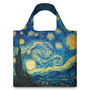 Loqi Van Gogh Starry Night Recycled Shopping Bag, thumbnail 1 of 4