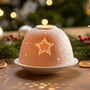 Star Design Domed Tealight Holder, thumbnail 1 of 10