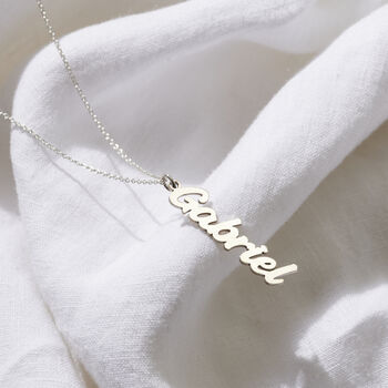 Large Name Charm Necklace, 2 of 7