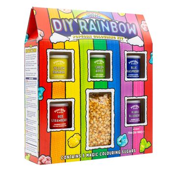 Diy Rainbow Colouring Popcorn Kit 750g, 4 of 9