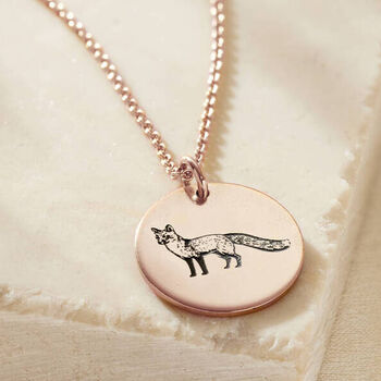 Personalised Fox Spirit Animal Necklace, 2 of 6