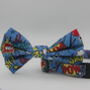 Comic Book Action Dog Bow Tie, thumbnail 4 of 7