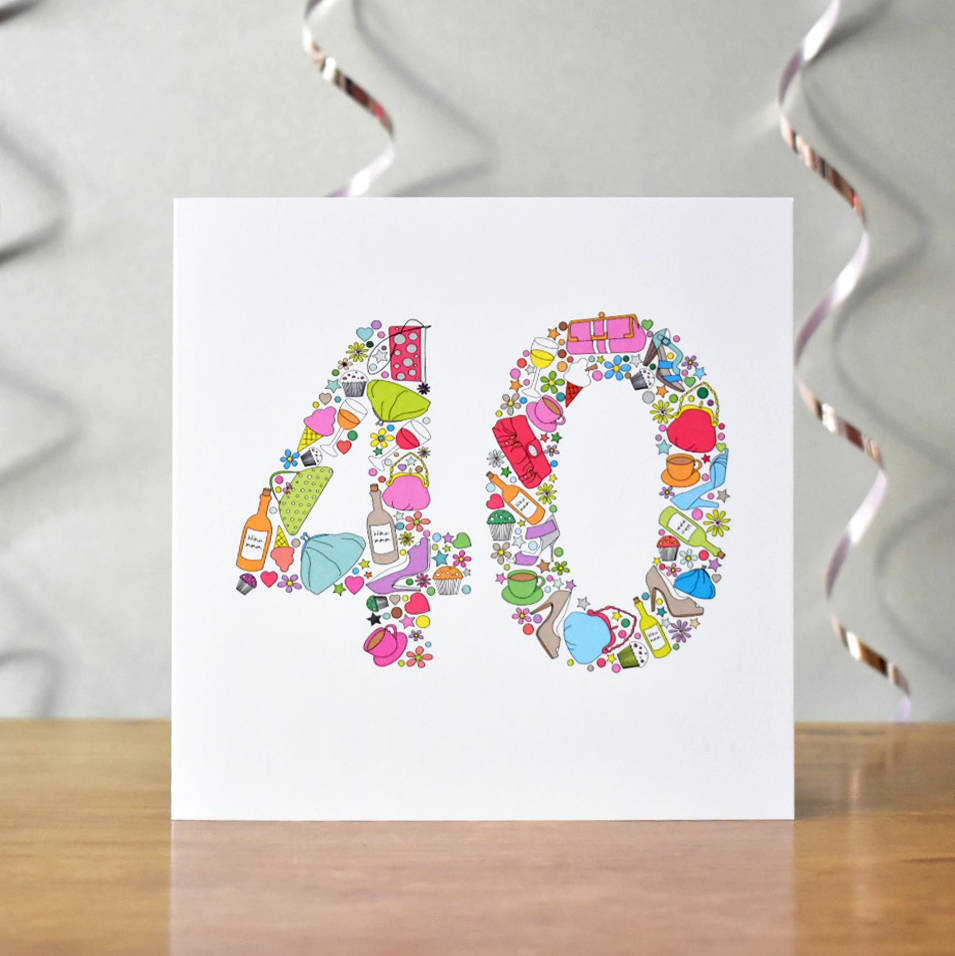 girlie things special birthday card by mrs l cards | notonthehighstreet.com