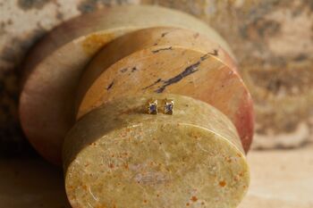 Tanzanite Rock Earrings, 5 of 5
