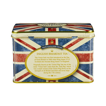Retro Union Jack English Breakfast Tea Tin 40 Teabags, 5 of 6
