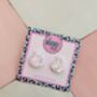 Dumpling Glitter Resin Studs / Dim Sum Lover Gift / Novelty Food Jewellery / Fun Accessories, thumbnail 3 of 4