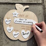 Apple First Day Back To School Keepsake Photo Board, thumbnail 3 of 3