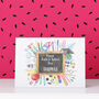 Back To School Personalised Card, thumbnail 1 of 8
