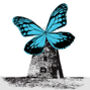 Wingmill Screenprint Butterfly Windmill, thumbnail 2 of 2