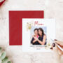 Mothers Day Floral Photo Card, thumbnail 1 of 2