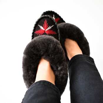 Luxury Lucky Dip Handmade Sheeepskin Slippers, 6 of 9