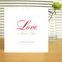 Personalised Lover's Valentine's Day Card, thumbnail 1 of 2