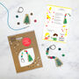 Make Your Own Christmas Tree Keyring, thumbnail 1 of 3