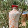 Extra Virgin Olive Oil Orange Splatter Terracotta Jar, thumbnail 5 of 6
