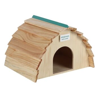 Wooden Hedgehog House, 2 of 4
