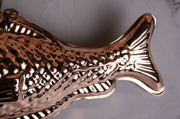 Copper Fish Cake Mold And Decorative Wall Art, 7 of 7