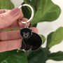 Black Bear Keyring, thumbnail 1 of 3