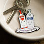 'The Vod Squad' Vodka Friendship Keyring, thumbnail 2 of 6