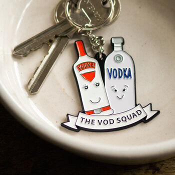 'The Vod Squad' Vodka Friendship Keyring, 2 of 6