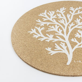 Cork Max Placemat Set Of Two | Coral, 2 of 6