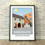 Kingsgate, Winchester, Hampshire Print, thumbnail 1 of 5