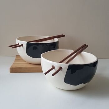Black And White Noodle Bowl, 8 of 8