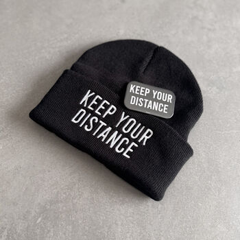 Keep Your Distance Pin Badge, 2 of 4