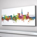 Warrington Skyline Cityscape Art Print By Art Pause ...