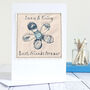 Personalised Blue Flower Card For Any Occasion, thumbnail 1 of 12