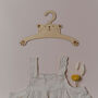 Personalised Childrens Coat Hanger With Bear Design, thumbnail 2 of 8