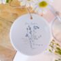 Personalised Thinking Of You Flower Candle Gift, thumbnail 3 of 9