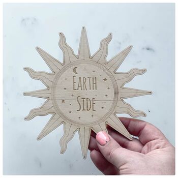 'Earth Side' Sun Baby Announcement Disc, 3 of 4