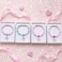 Personalised Niece Bracelet Birthday Gift Keepsake For Her, thumbnail 2 of 12