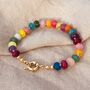 Rainbow Gemstone Bracelet, thumbnail 1 of 6