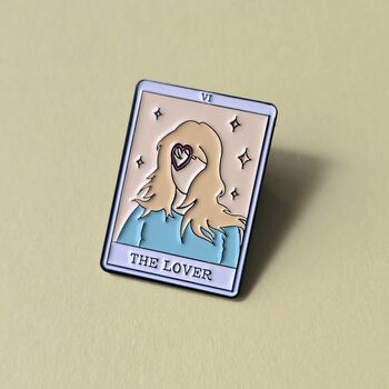 Tarot Style Taylor Swift Inspired Enamel Pin Badges, 5 of 10