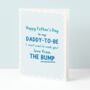 Daddy To Be Fathers Day Card, thumbnail 1 of 4