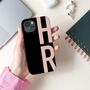 Personalised Black And Blush Phone Case, thumbnail 4 of 7
